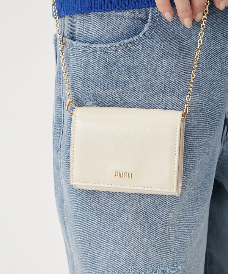 FURFUR「【WEB限定カラー】ミニウォレットショルダー」|名刺入れ・カードケース|
