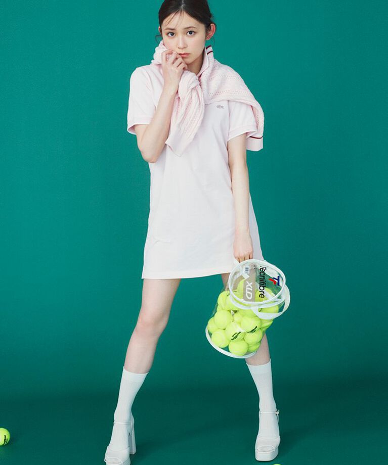SNIDEL「LACOSTE/ニットカーディガン」|カーディガン|