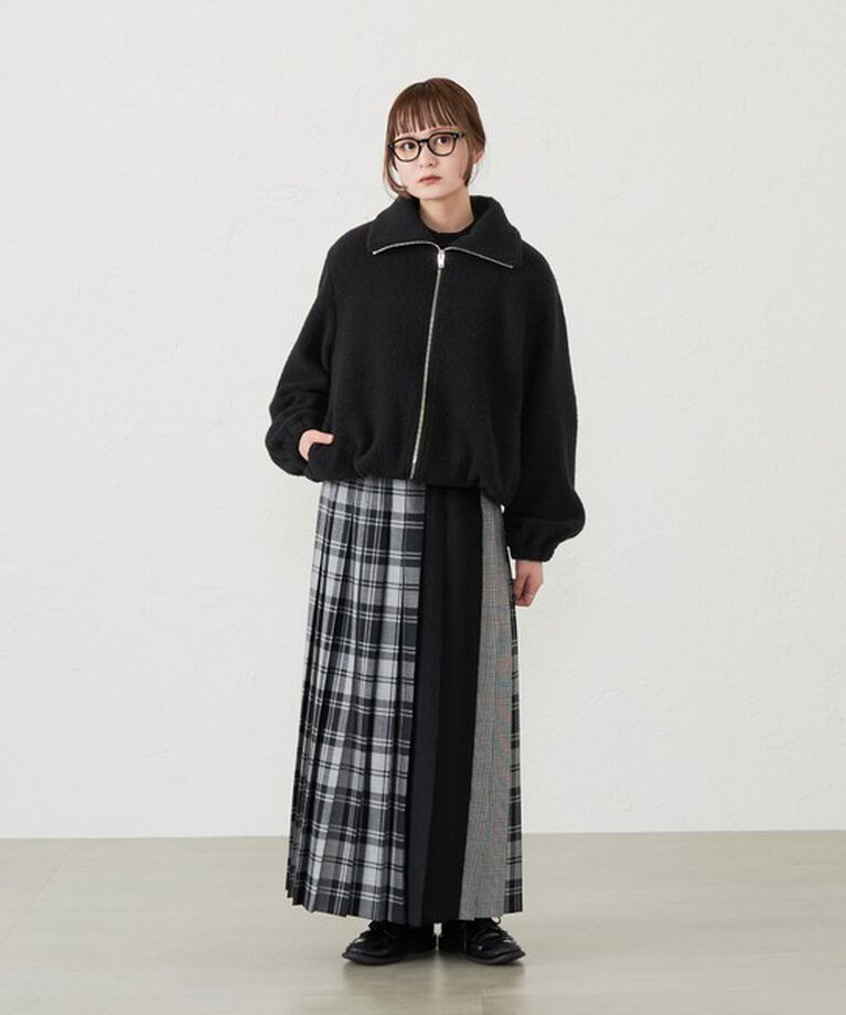 MACKINTOSH PHILOSOPHY「GREY LABEL  シープパイルブルゾン」|ブルゾン・スタジャン|