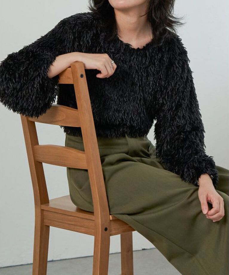 VENCE share style「カットフェザーショートプルオーバー」|その他|