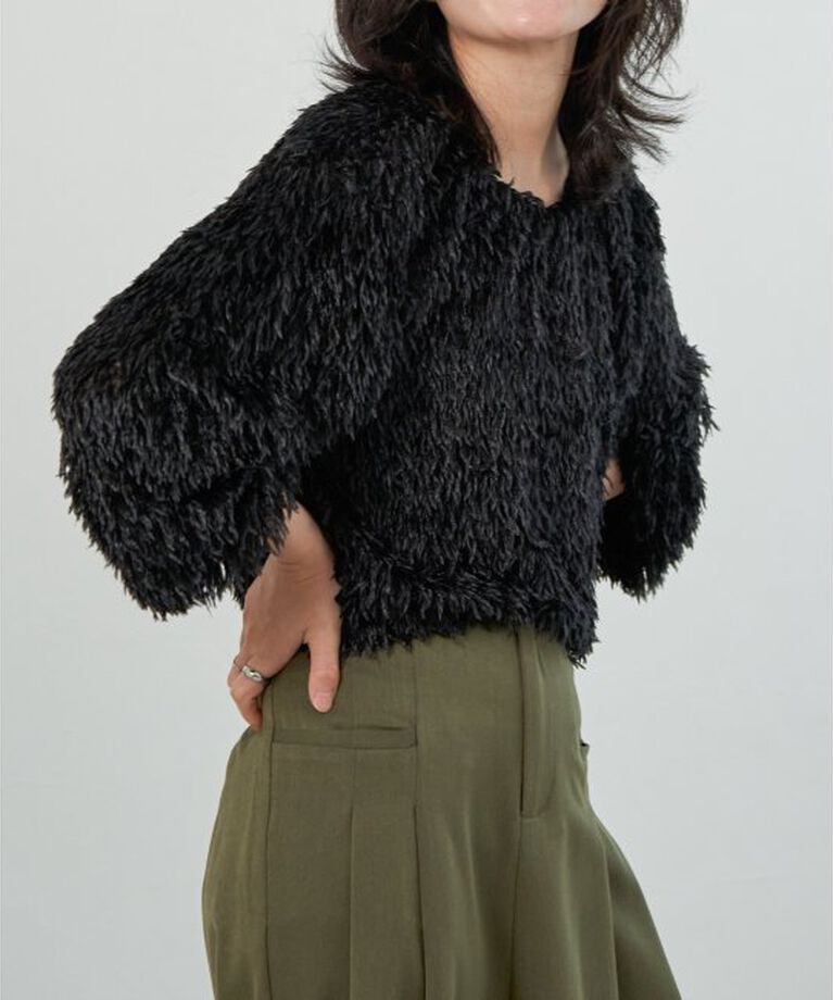 VENCE share style「カットフェザーショートプルオーバー」|その他|