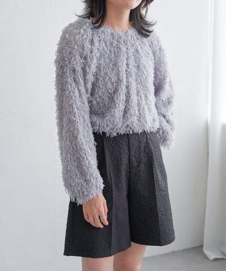 VENCE share style「カットフェザーショートプルオーバー」|その他|