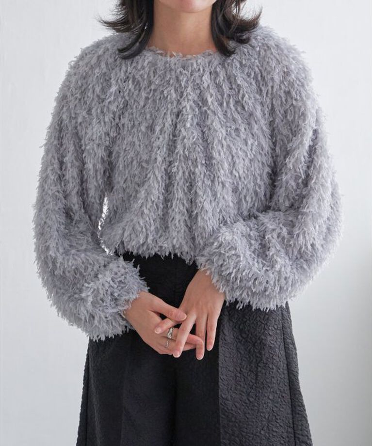 VENCE share style「カットフェザーショートプルオーバー」|その他|
