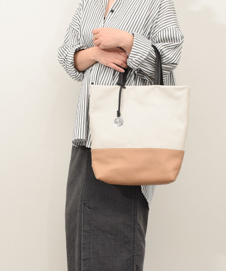 IMPORT SELECT「【MARCO MASI】カラーコンビネーションレザートート(Q56343)」|トートバッグ|