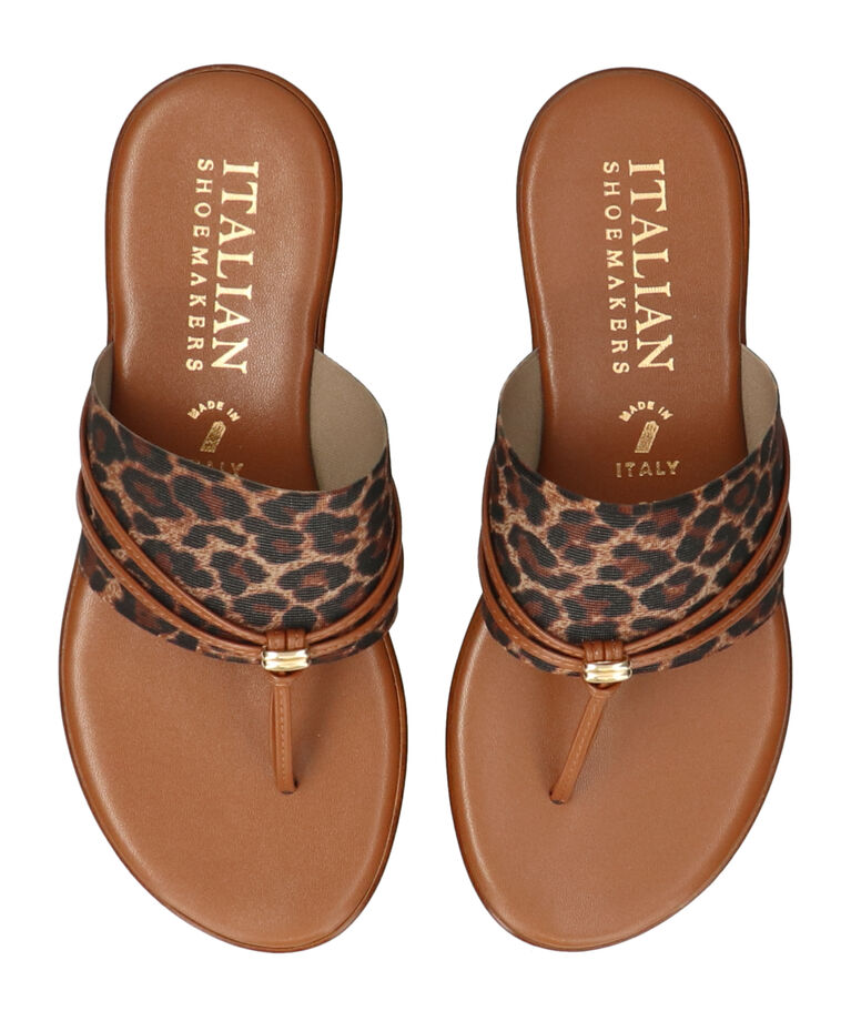 IMPORT SELECT「【ITALIAN SHOEMAKERS】エラスティックベルトトングサンダル(952358)」|サンダル|