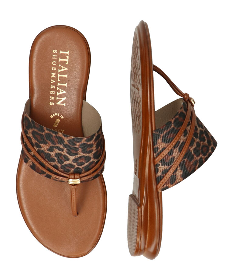 IMPORT SELECT「【ITALIAN SHOEMAKERS】エラスティックベルトトングサンダル(952358)」|サンダル|
