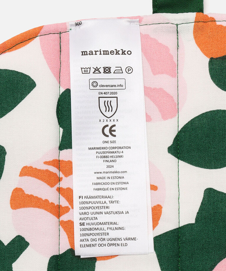 Marimekko「Pieni Green Green ポットホルダー」|その他|