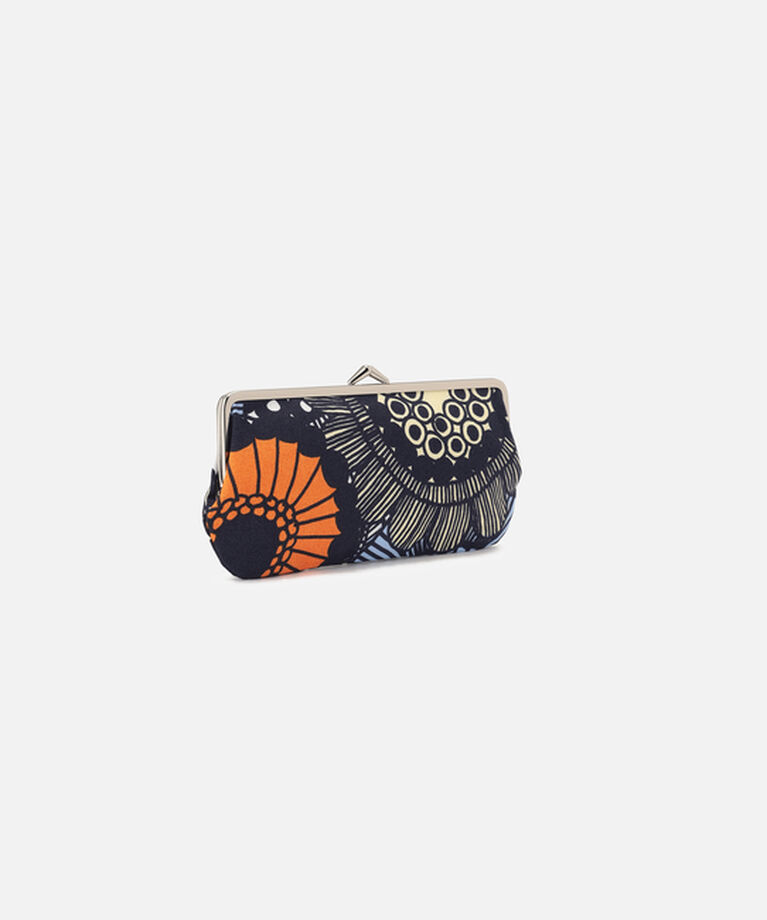 Marimekko「Pieni Siirtolapuutarha Silmalasikukkaro がま口ポーチ」|ポーチ|