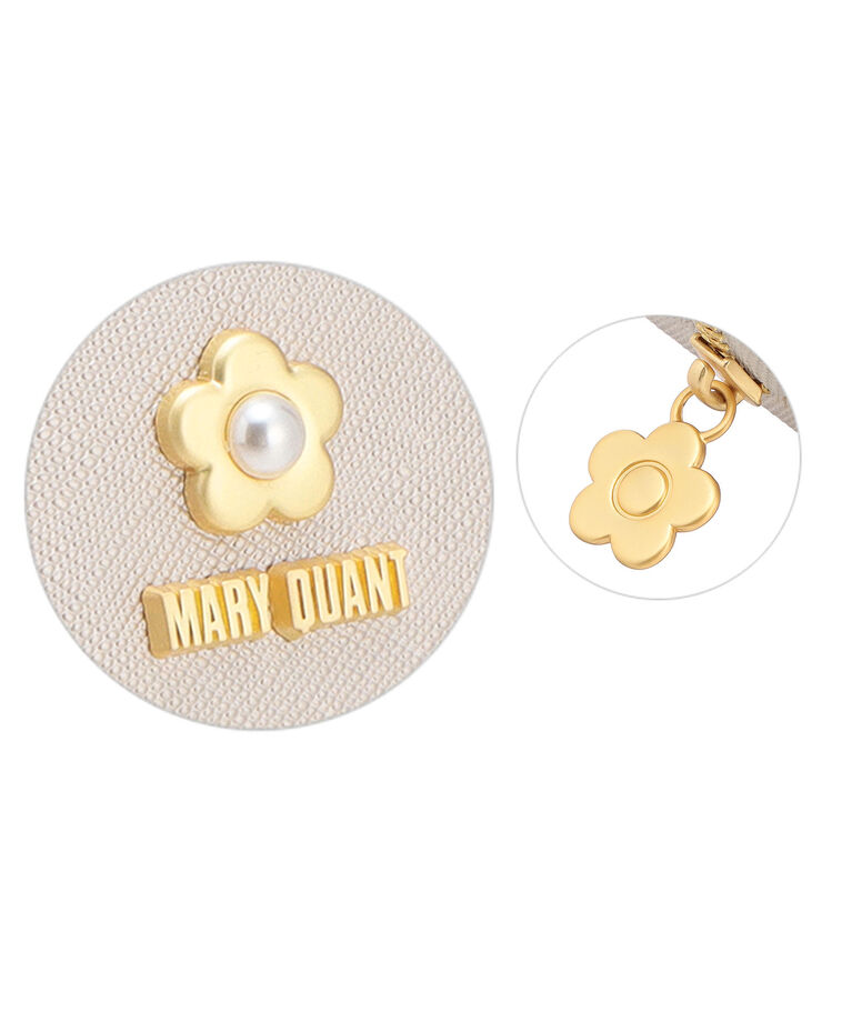 MARY QUANT「サフィアーノパール ラウンドポーチ」|ポーチ|
