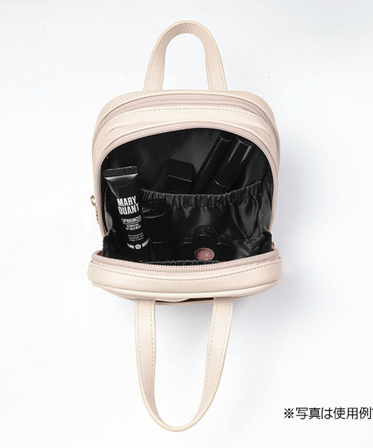 MARY QUANT「デイジーパッチアクセント デュオポーチ」|ポーチ|