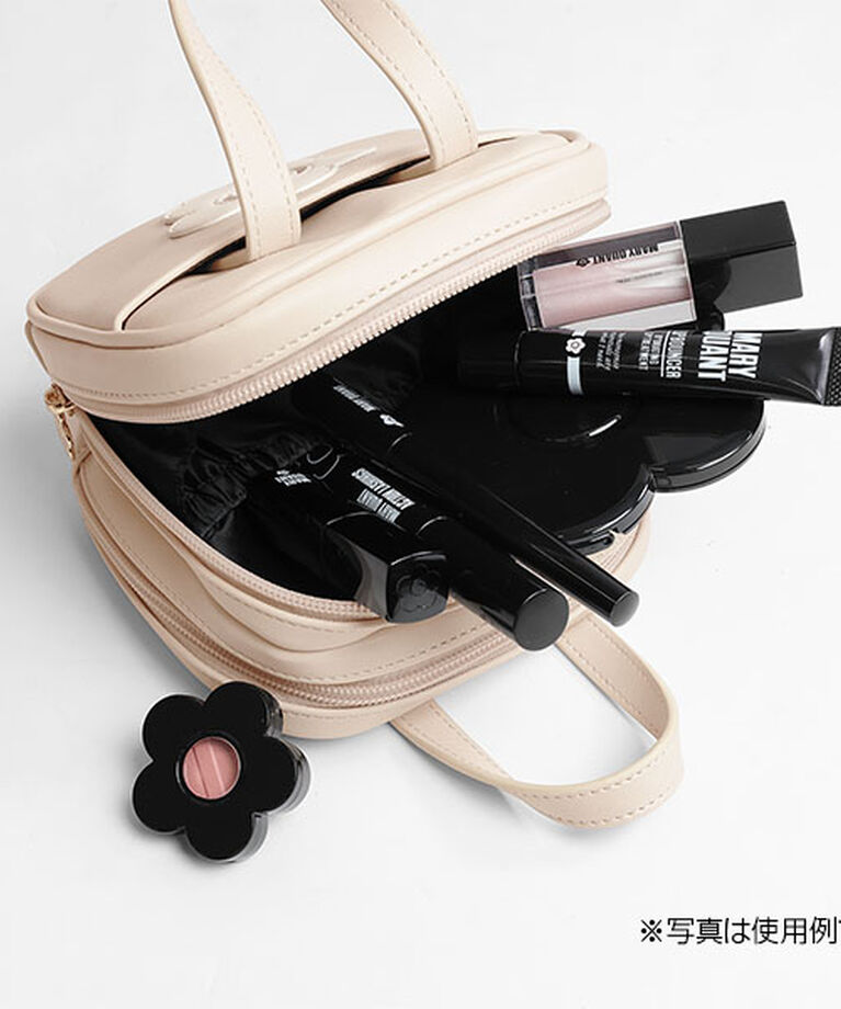 MARY QUANT「デイジーパッチアクセント デュオポーチ」|ポーチ|