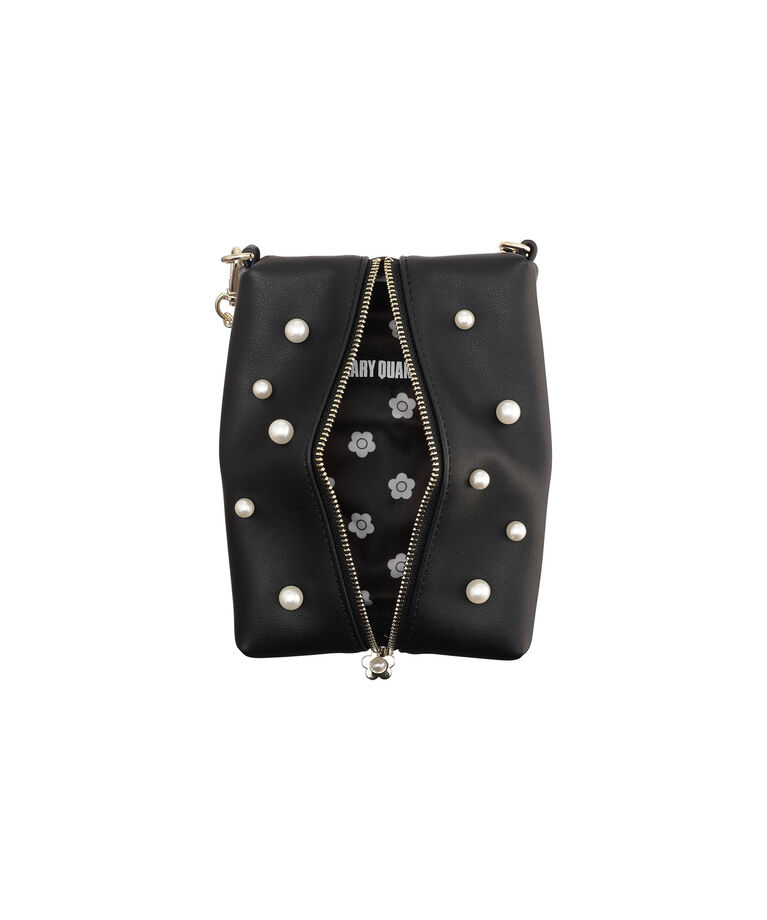 MARY QUANT「スムースセットパール センターパートケース」|ポーチ|