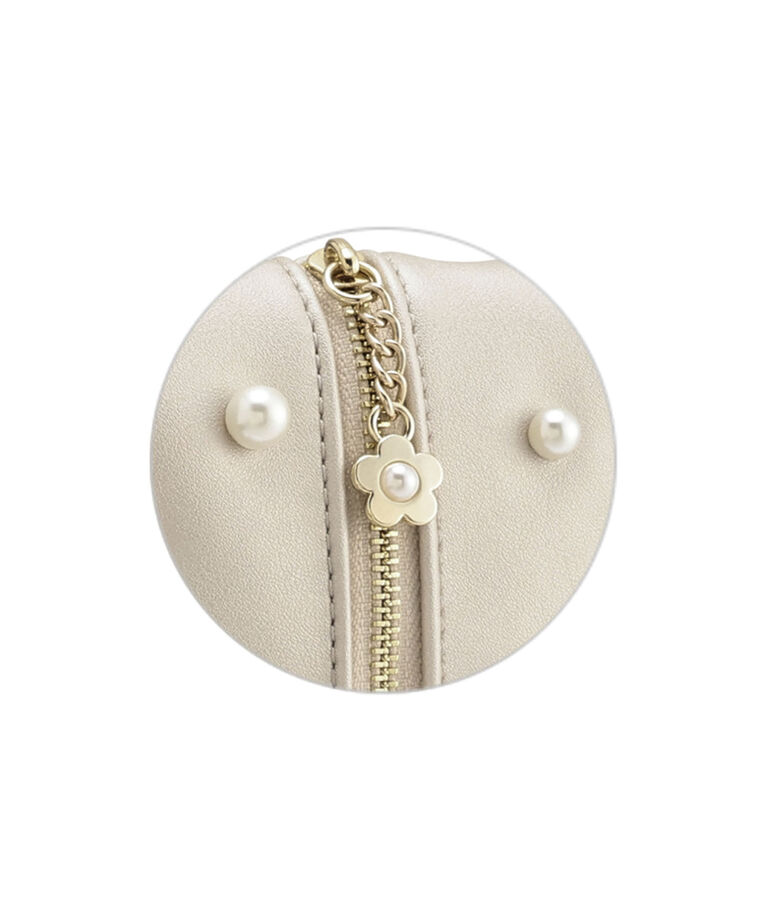 MARY QUANT「スムースセットパール センターパートケース」|ポーチ|