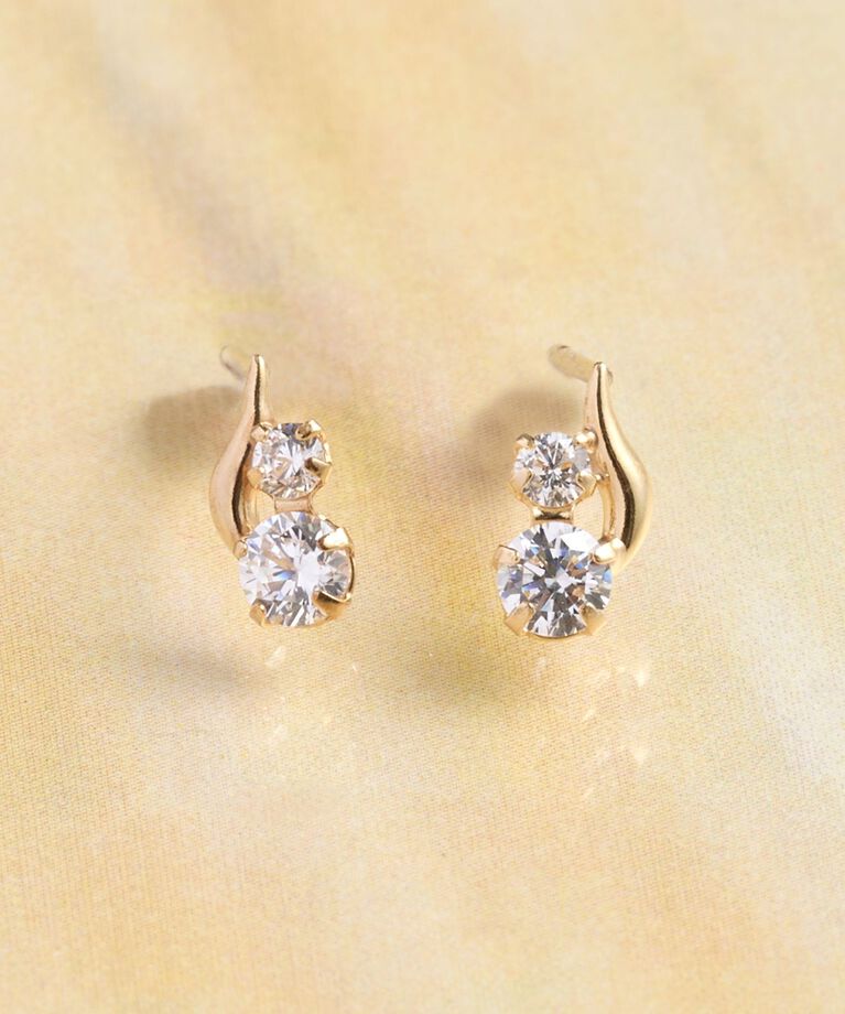 Phoebe「【K10】リーフィービジューピアス／BOXつき」|ピアス|