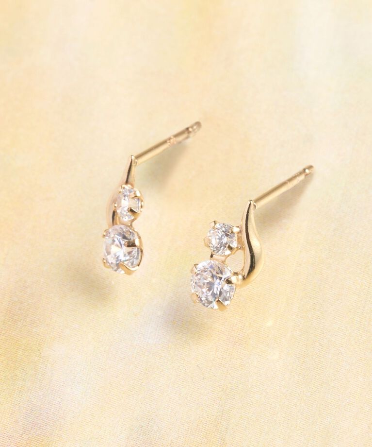 Phoebe「【K10】リーフィービジューピアス／BOXつき」|ピアス|