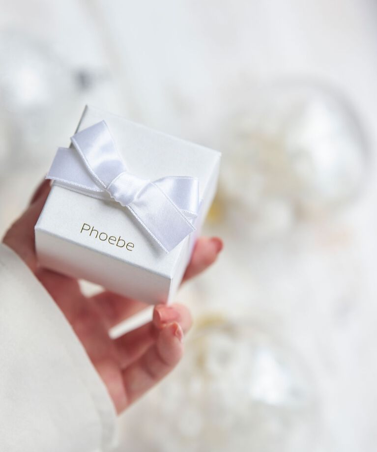 Phoebe「【金属アレルギー対応】【限定セット】ロマンティックスノーイヤリング&イヤーカフ」|イヤリング|