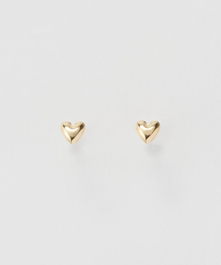 Phoebe「【K10】プチハートピアス／限定BOX＆ショッパーつき」|ピアス|ゴールド