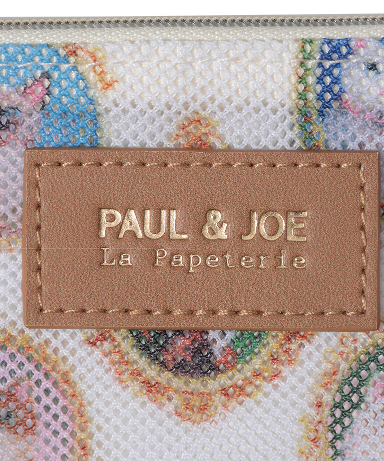 PAUL&JOE「プリントメッシュペンケース／ポール＆ジョー」|ステーショナリー|