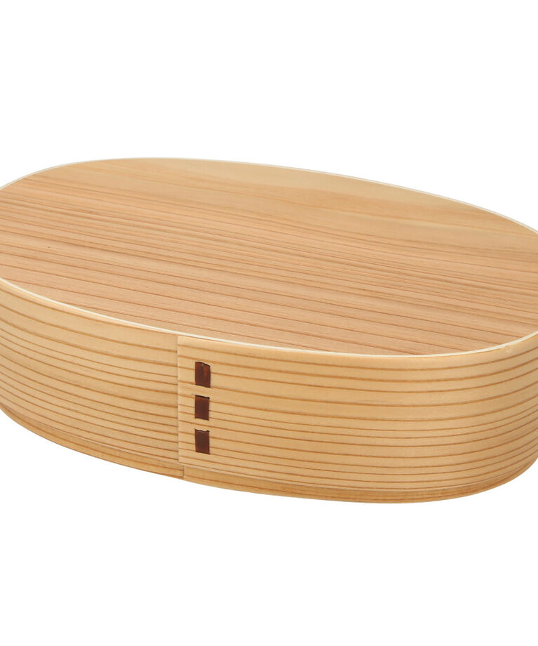 BACKYARD FAMILY「わっぱ 弁当箱 通販 かぶせ型 1段 一段 500ml わっぱ弁当 まげわっぱ 曲げわっぱ 白木」|食器・キッチングッズ|ブラウン1