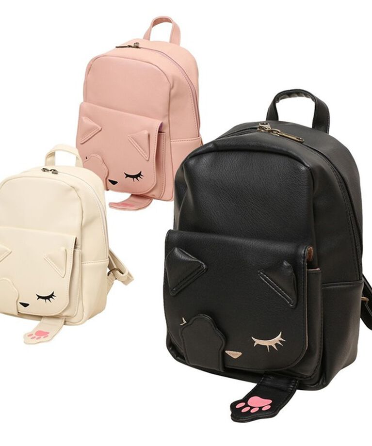 BACKYARD FAMILY「リュック ねこ 通販 ミニリュック デイパック バックパック 猫モチーフ ミニリュックサック」|リュック|