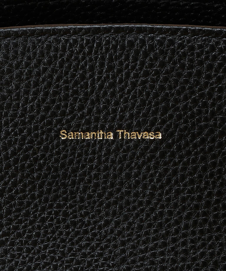 Samantha Thavasa「サイドリボンレザートートバッグ 小サイズ」|トートバッグ|