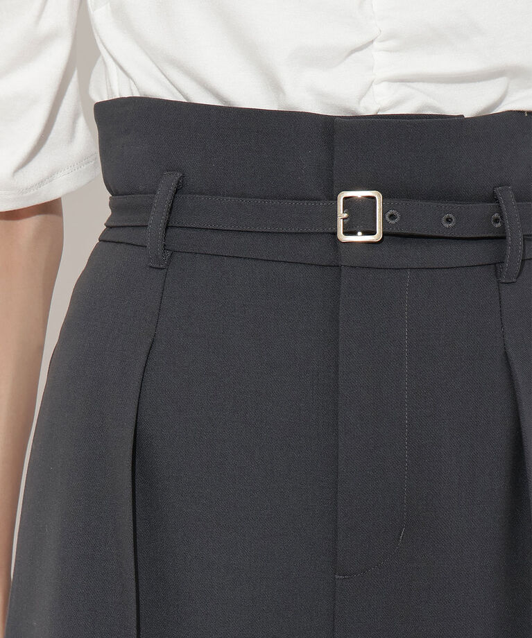 アンドクチュール「ツィルベルト付ワイドパンツ」|その他|