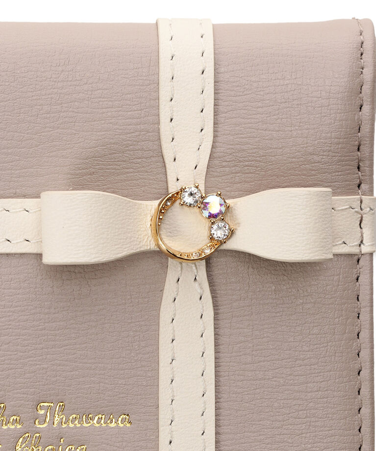 Samantha Thavasa Petit Choice「リボンラッピング パスケース」|定期入れ|