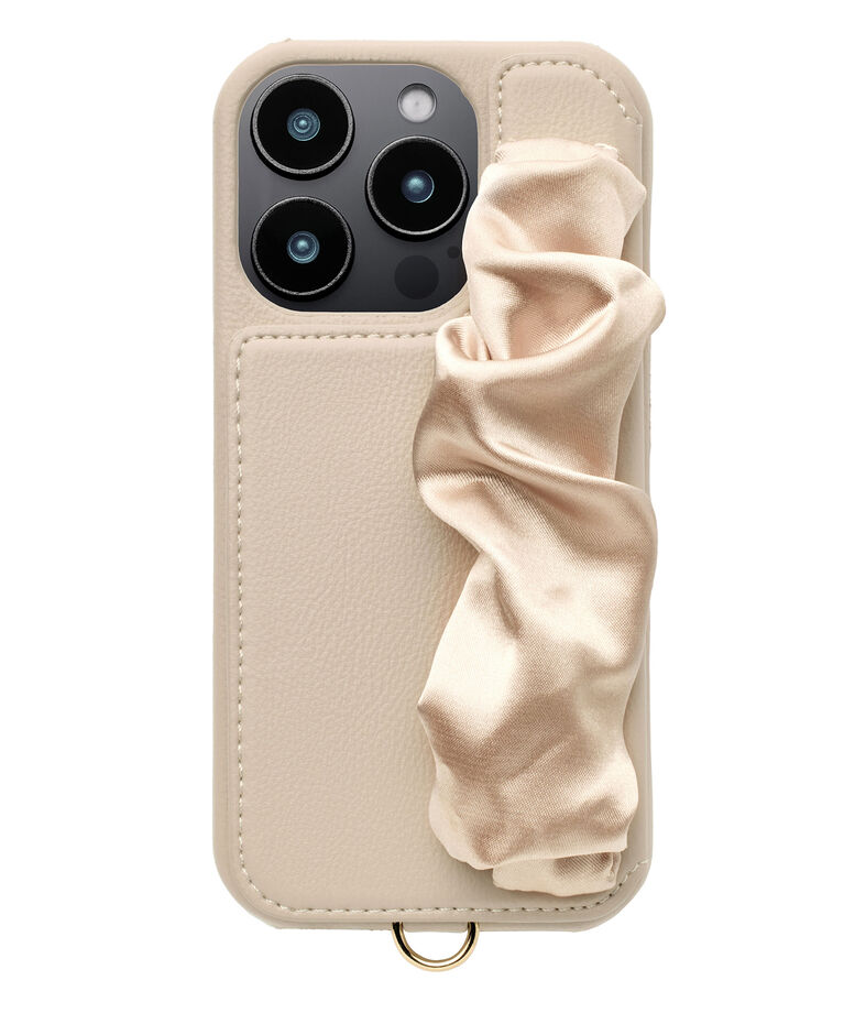 UNiCASE「Classy Scrunchie Case iPhoneケース スマホケース カード収納 ミラー iPhone16シリーズ/15Pro/15/14/13」|モバイルケース|