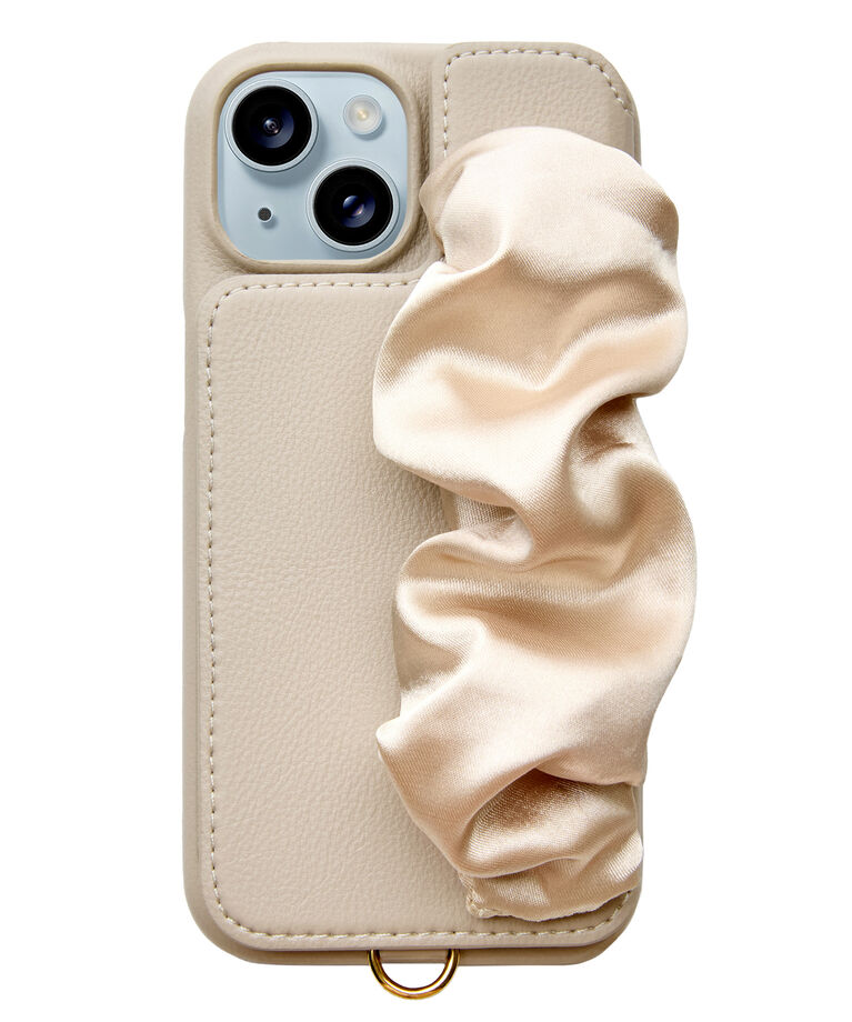 UNiCASE「Classy Scrunchie Case iPhoneケース スマホケース カード収納 ミラー iPhone16シリーズ/15Pro/15/14/13」|モバイルケース|