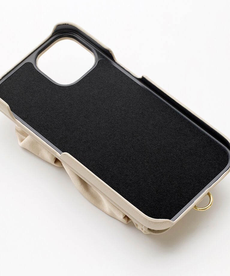 UNiCASE「Classy Scrunchie Case iPhoneケース スマホケース カード収納 ミラー iPhone16シリーズ/15Pro/15/14/13」|モバイルケース|