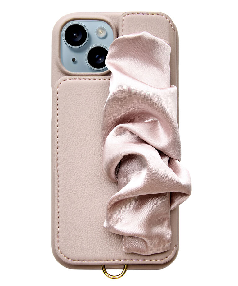 UNiCASE「Classy Scrunchie Case iPhoneケース スマホケース カード収納 ミラー iPhone16シリーズ/15Pro/15/14/13」|モバイルケース|
