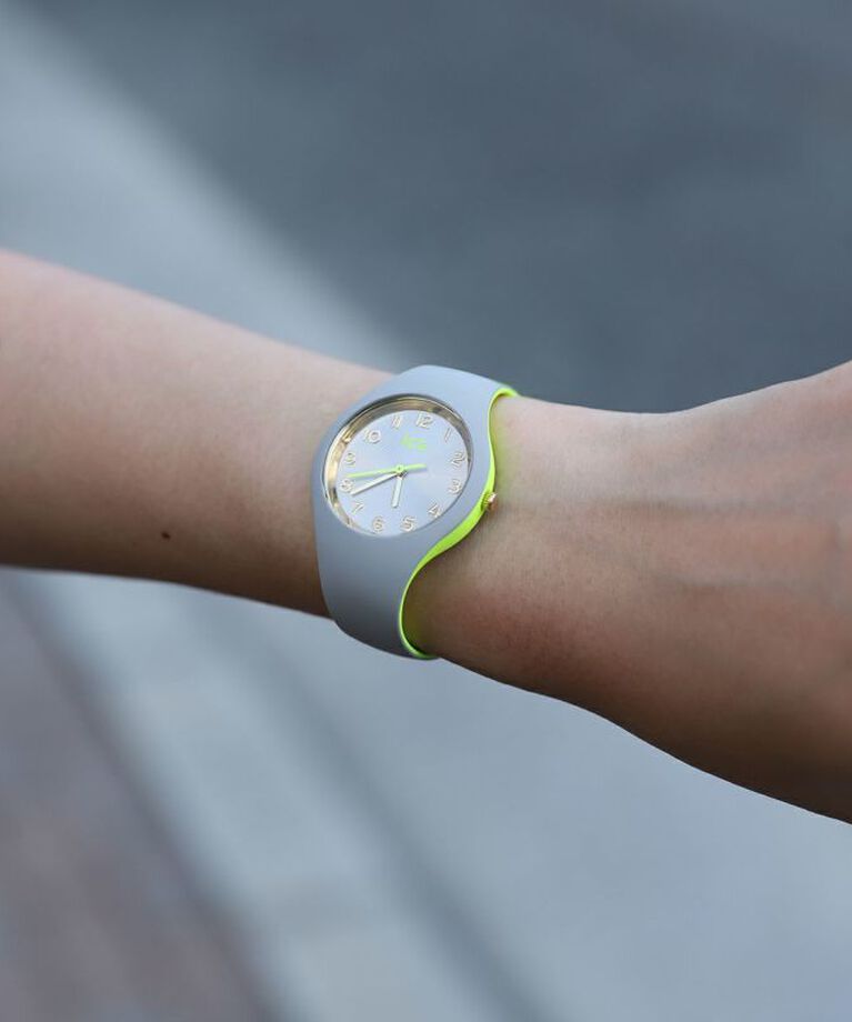 ICE-WATCH「〈ICE-WATCH(ｱｲｽｳｫｯﾁ)〉duo chic ｸﾞﾚｰﾗｲﾑ」|腕時計|