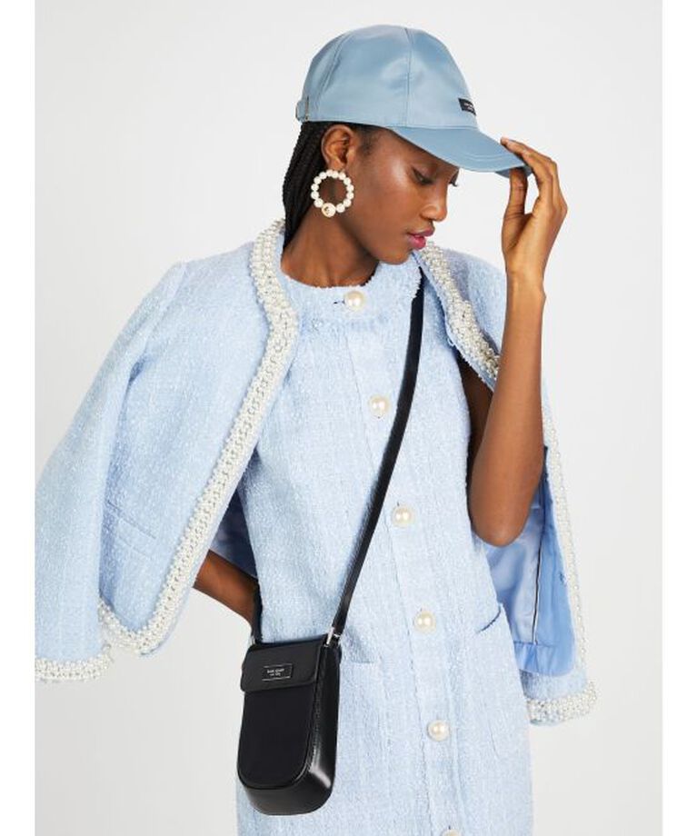 kate spade new york「サム アイコン KSNYL ナイロン ノースサウス フラップ クロスボディ」|ポーチ|