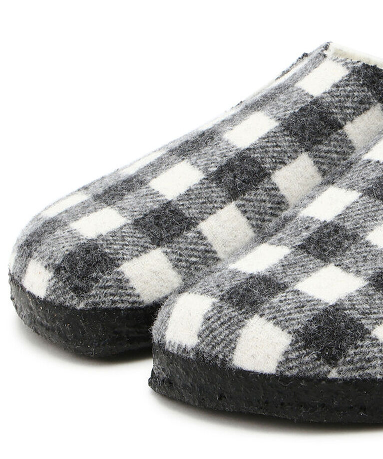 BIRKENSTOCK「【ビルケンシュトック】ツェルマット シアリング/プレイドホワイト フェルト/ルームシューズ メンズ」|サンダル|