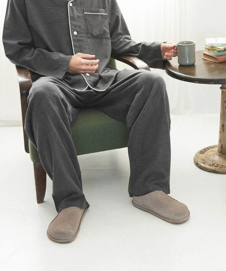 BIRKENSTOCK「【ビルケンシュトック】ツェルマット/グレートープ スエードレザー/ルームシューズ メンズ」|サンダル|