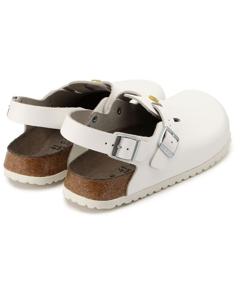 BIRKENSTOCK「【ビルケンシュトック】トキオ ESD/ホワイト ナチュラルレザー/クロッグ メンズ」|サンダル|