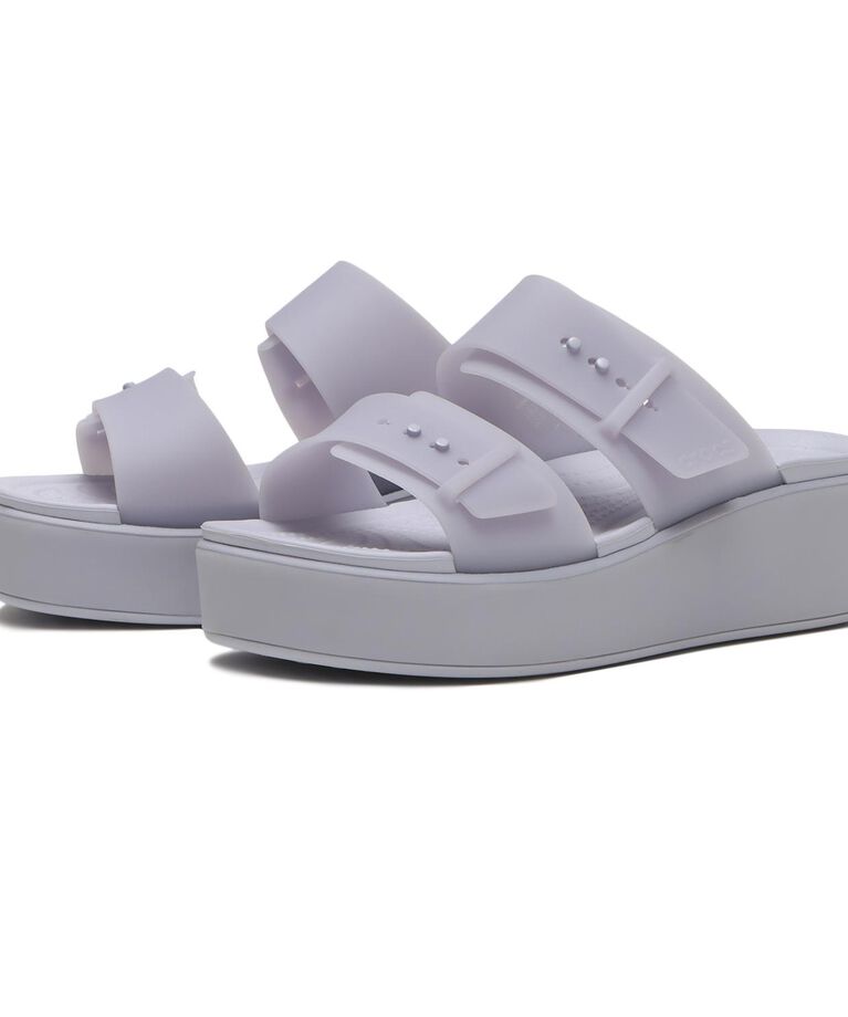 crocs「【crocs】BROOKLYN BUCKLE FROSTED W」|サンダル|