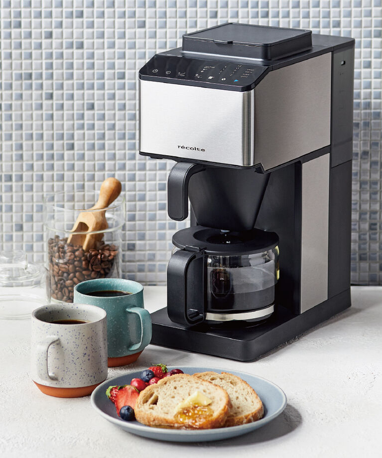 recolte「レコルト　コーン式全自動コーヒーメーカー RCD-1 」|食器・キッチングッズ|シルバー