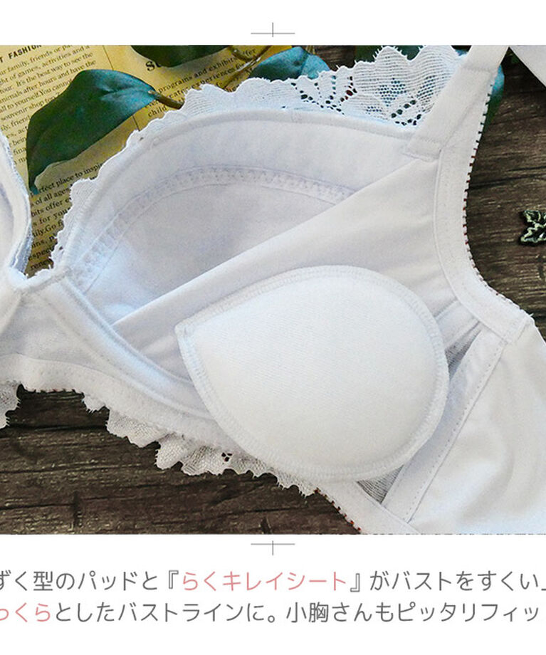 intesucre「アンテシュクレ らくしてキレイ ブラセット B-F/65-75 IBN365」|インナー|