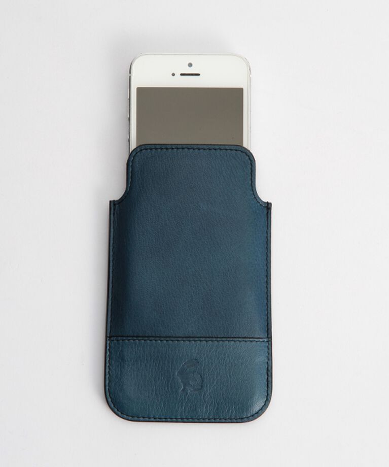  「【手染め】阿波藍　iPhoneケース」|モバイルケース|