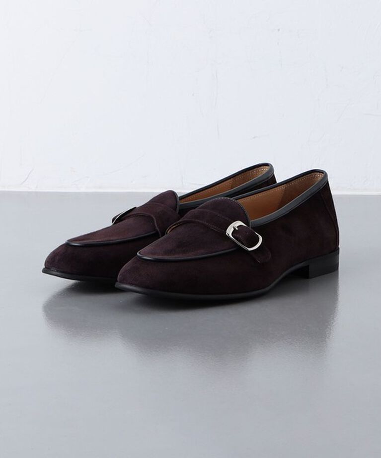 UNITED ARROWS「スエード シングル モンクストラップ スリッポン」|その他|
