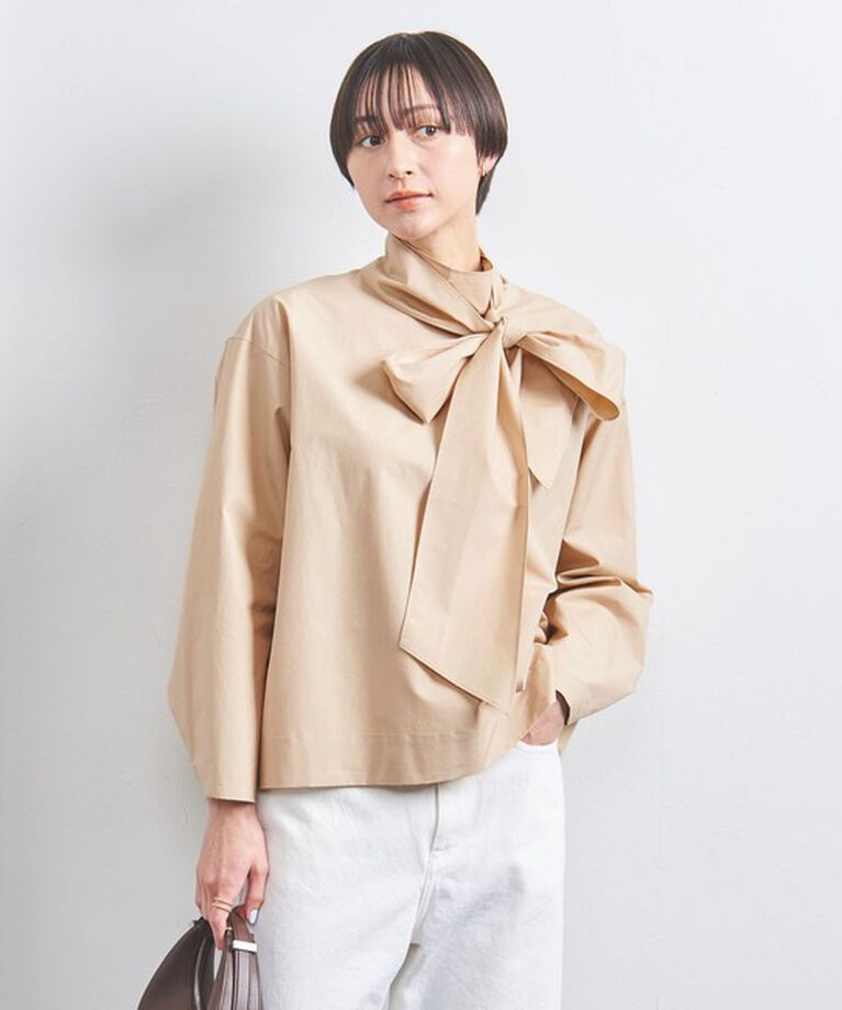 UNITED ARROWS「 C ビッグリボン ボウタイ ブラウス」|シャツ・ブラウス|