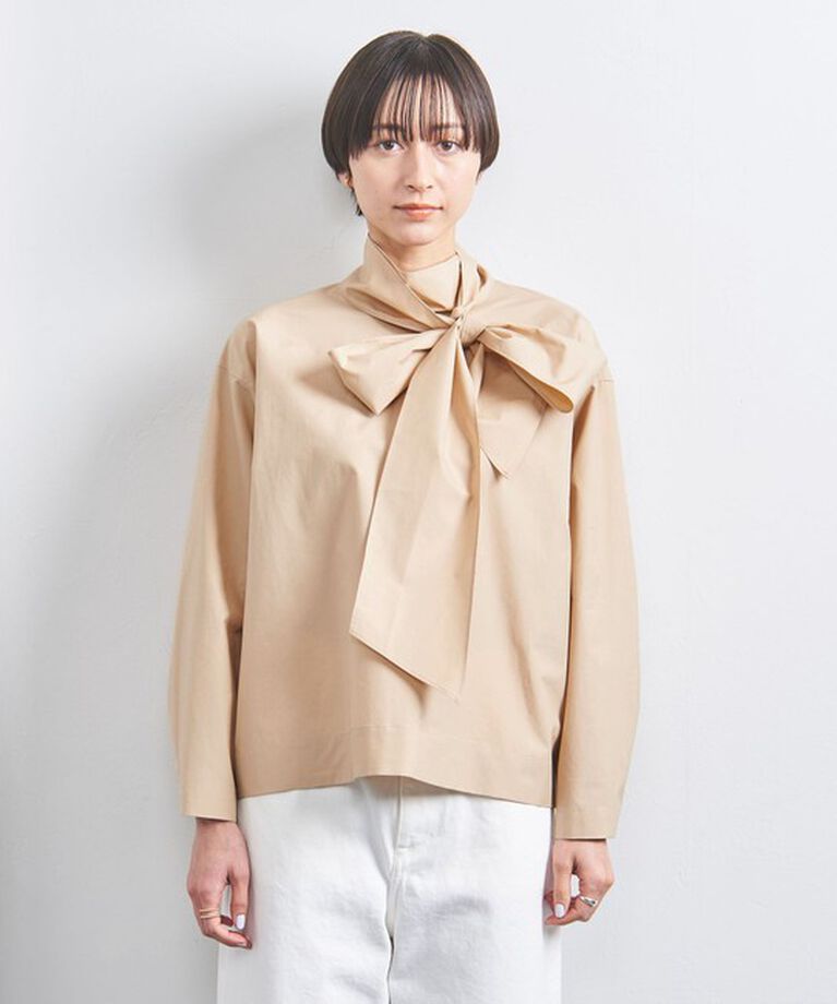 UNITED ARROWS「 C ビッグリボン ボウタイ ブラウス」|シャツ・ブラウス|