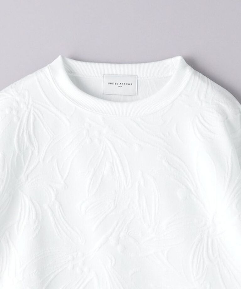 UNITED ARROWS「BOTANY ジャガード スウェット プルオーバー」|スウェット・ジャージ|