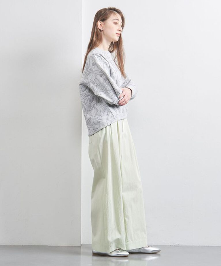 UNITED ARROWS「BOTANY ジャガード スウェット プルオーバー」|スウェット・ジャージ|