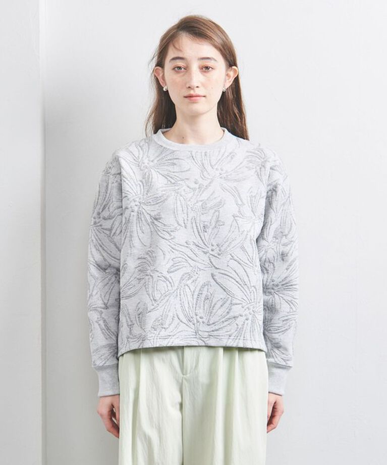 UNITED ARROWS「BOTANY ジャガード スウェット プルオーバー」|スウェット・ジャージ|