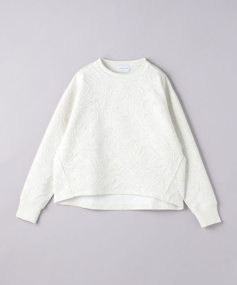 UNITED ARROWS「BOTANY ジャガード スウェット プルオーバー」|スウェット・ジャージ|