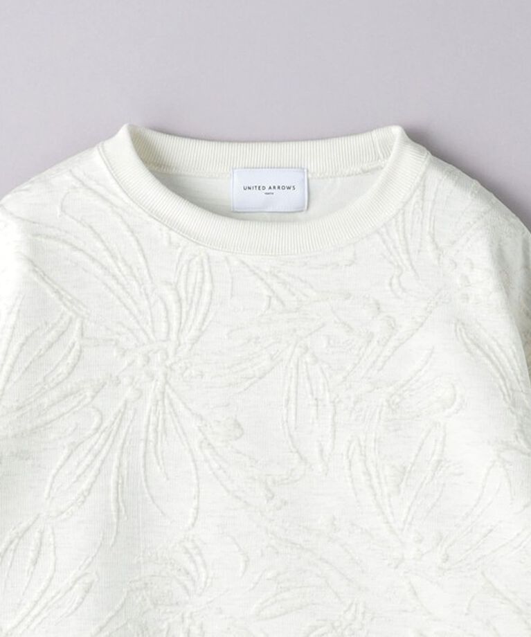 UNITED ARROWS「BOTANY ジャガード スウェット プルオーバー」|スウェット・ジャージ|
