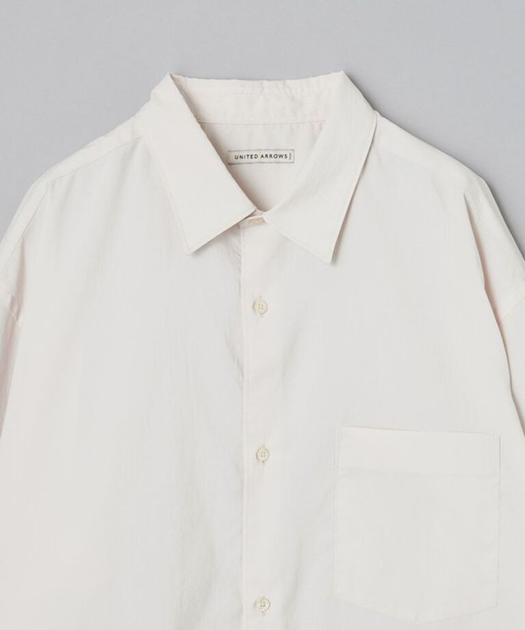 UNITED ARROWS「4シーズンズ ポプリン レギュラーカラーシャツ」|シャツ・ブラウス|