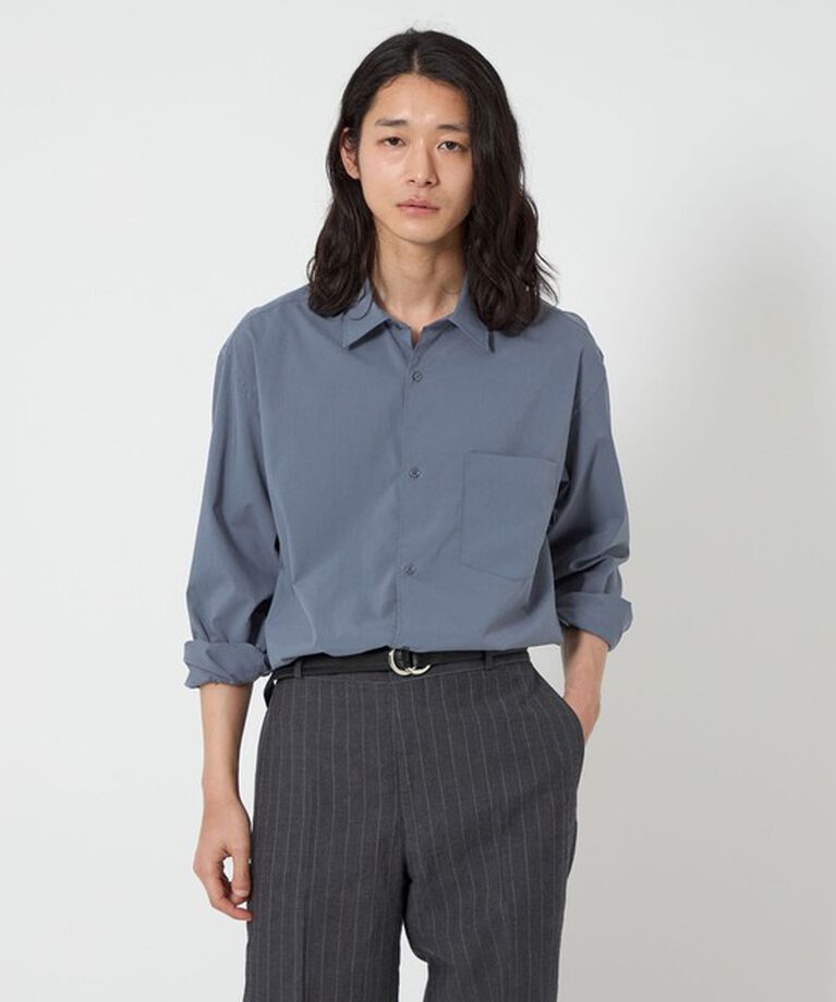 UNITED ARROWS「4シーズンズ ポプリン レギュラーカラーシャツ」|シャツ・ブラウス|
